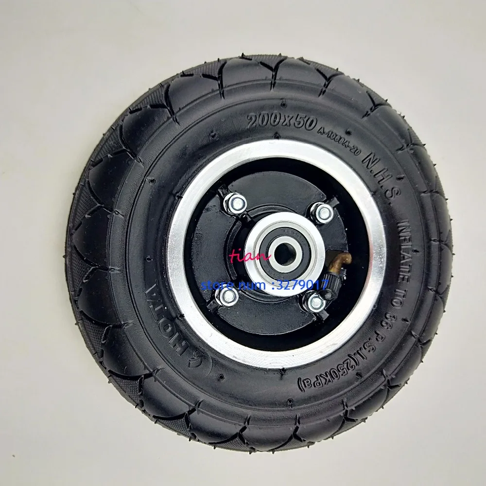 Electric Scooter Tyre With Wheel Hub 8" Scooter 200x50 Tyre Inflation Electric Vehicle Aluminium Alloy Wheel Pneumatic Tire
Electric Scooter Tyre With Wheel Hub 8" Scooter 200x50 Tyre Inflation Electric Vehicle Aluminium Alloy Wheel Pneumatic Tire