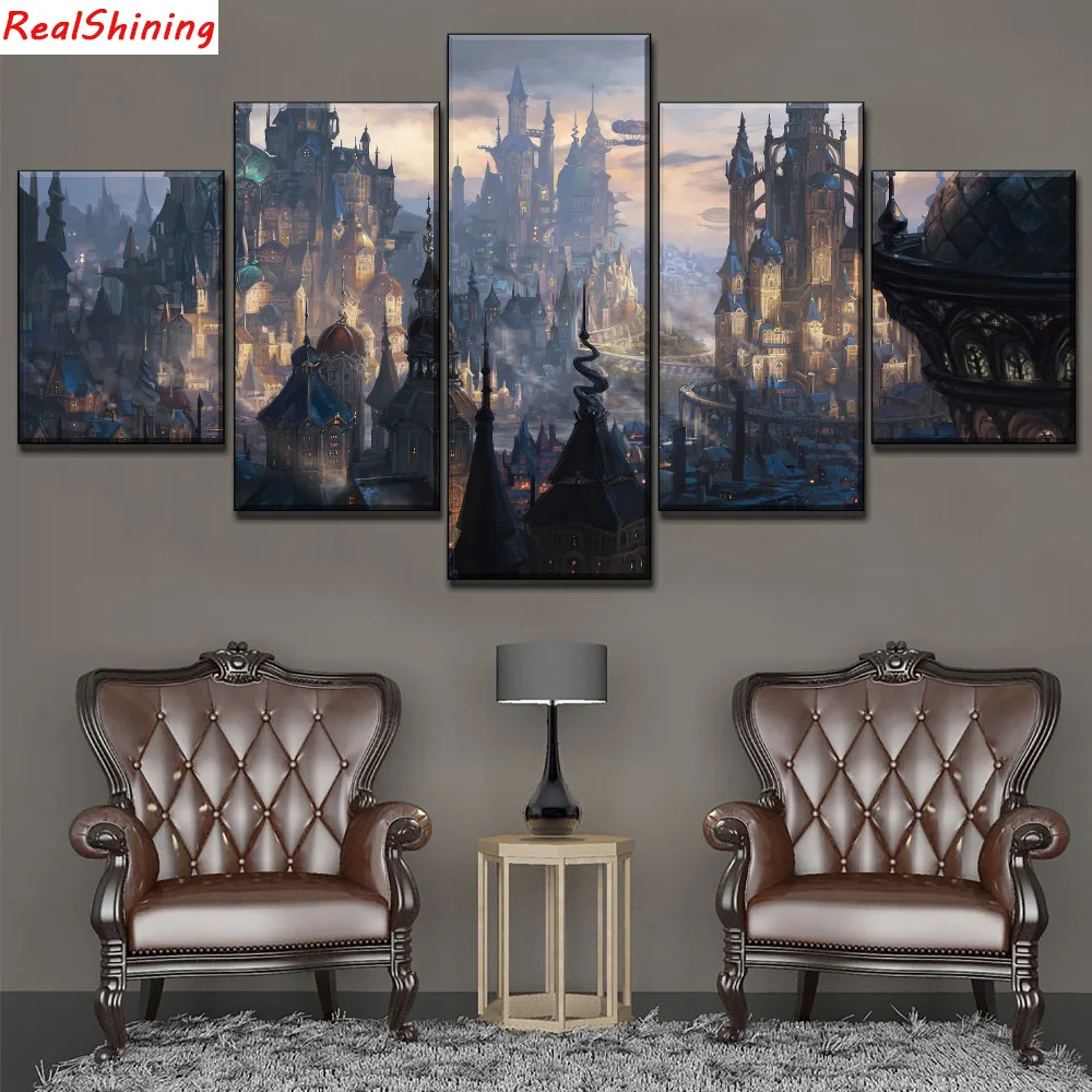 5pcs DIY Diamond Painting Fantasy castle Full Square Diamond Embroidery Mosaic Picture Of Rhinestone H1513
5pcs DIY Diamond Painting Fantasy castle Full Square Diamond Embroidery Mosaic Picture Of Rhinestone H1513