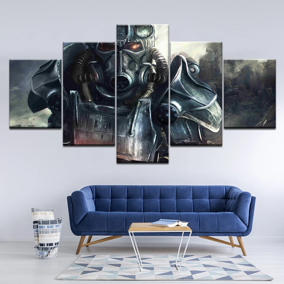 Canvas Painting Fallout 4 5 Pieces Wall Art Painting Modular Wallpapers Poster Print for living room Home Decor
Canvas Painting Fallout 4 5 Pieces Wall Art Painting Modular Wallpapers Poster Print for living room Home Decor