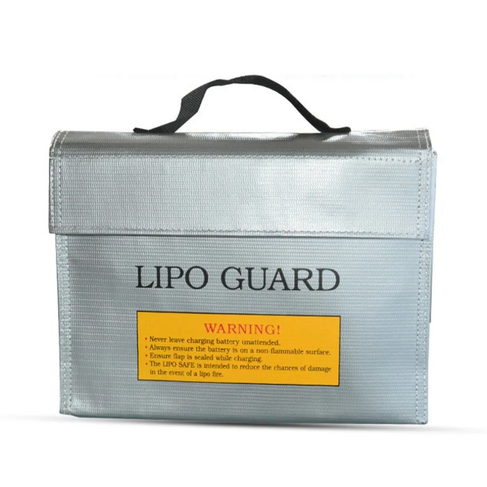 Portable Lithium Battery Guard Bag Fireproof Explosion-proof Bag RC Lipo Battery Safe Bag Guard Charge Protecting Bag
Portable Lithium Battery Guard Bag Fireproof Explosion-proof Bag RC Lipo Battery Safe Bag Guard Charge Protecting Bag