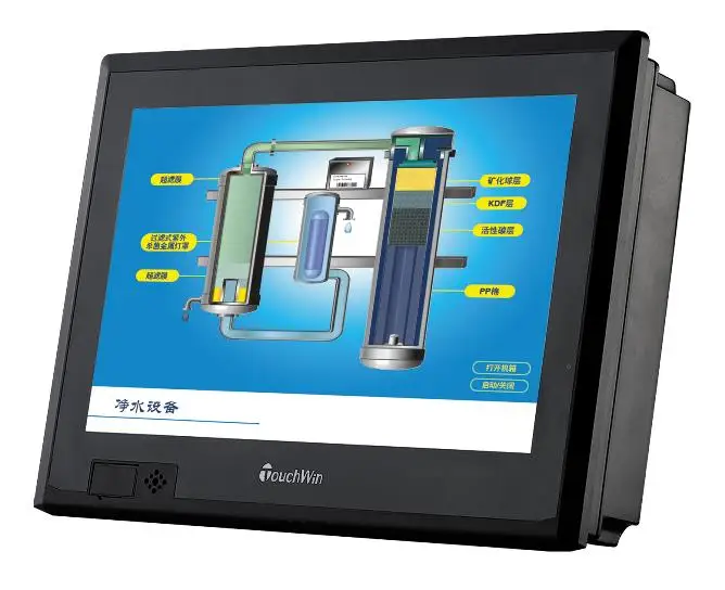10.1 Inch Adjustable Brightness HMI XINJE TGA62-MT 800x480 New with USB Program Download Cable