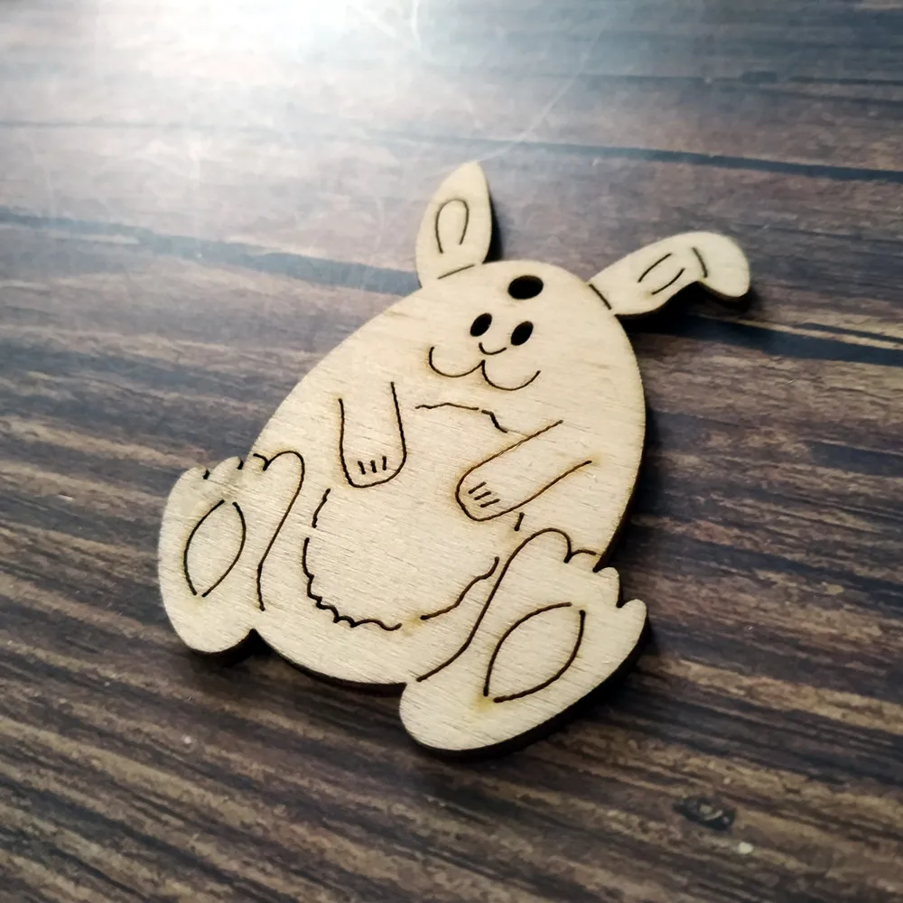 12pcs Wooden Cute Easter Wood Bunny Bunnies with Holes Happy Easter Hanging Decorations
12pcs Wooden Cute Easter Wood Bunny Bunnies with Holes Happy Easter Hanging Decorations