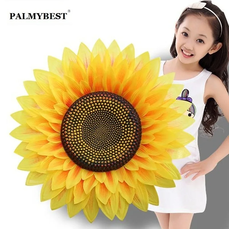 Big size artificial silk sunflower yellow polyester flower for Home Decorative & dance props Performing props
Big size artificial silk sunflower yellow polyester flower for Home Decorative & dance props Performing props
