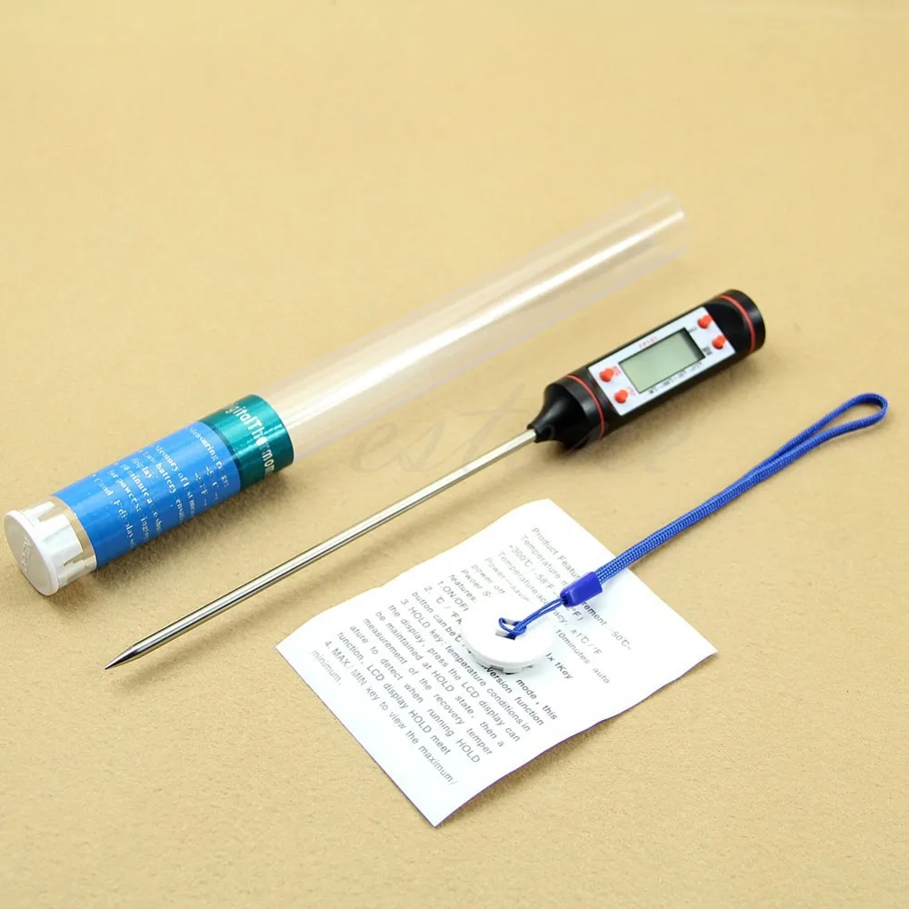 100 pcs Digital Cooking Food Probe Meat Kitchen BBQ Selectable Thermometer High Quality Sensor 
100 pcs Digital Cooking Food Probe Meat Kitchen BBQ Selectable Thermometer High Quality Sensor