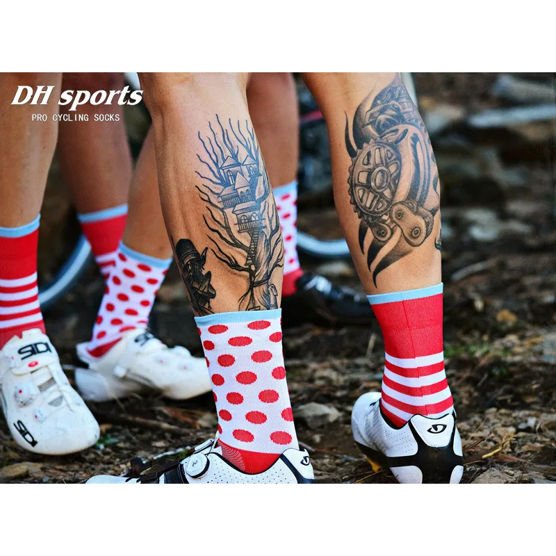 Спортивные носки DH PRO для велоспорта 1 пара мужские и женские защищают ноги