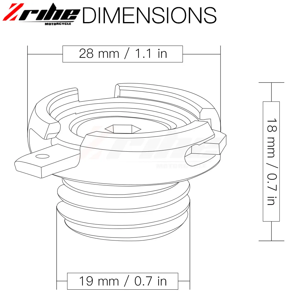 M20 * 2 5 Новый Мотоцикл с ЧПУ машинное масло наполнитель Крышка для T-max Honda CBR600RR CBR954RR