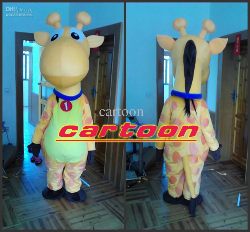 New Adult Best Sale Lovely High Quality Giraffe Mascot Costume Christmas Fancy Dress Halloween Mascot Costume
New Adult Best Sale Lovely High Quality Giraffe Mascot Costume Christmas Fancy Dress Halloween Mascot Costume