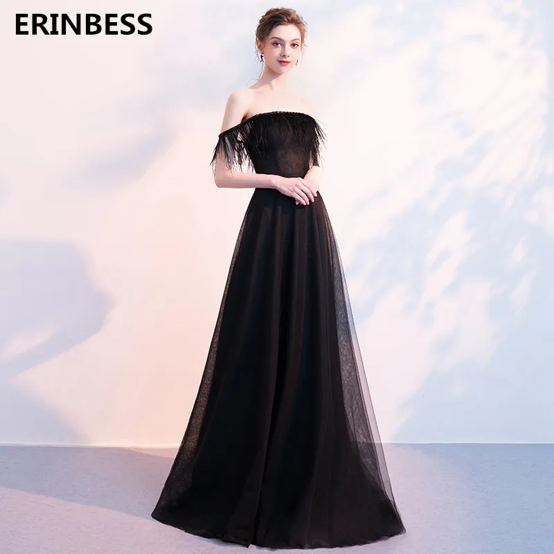 Vestido De Festa Sexy Strapless Evening Dresses Long Dress 2019 Robe De Soiree Black Feathers Lace Evening Dress Elegant Formal
Vestido De Festa Sexy Strapless Evening Dresses Long Dress 2019 Robe De Soiree Black Feathers Lace Evening Dress Elegant Formal