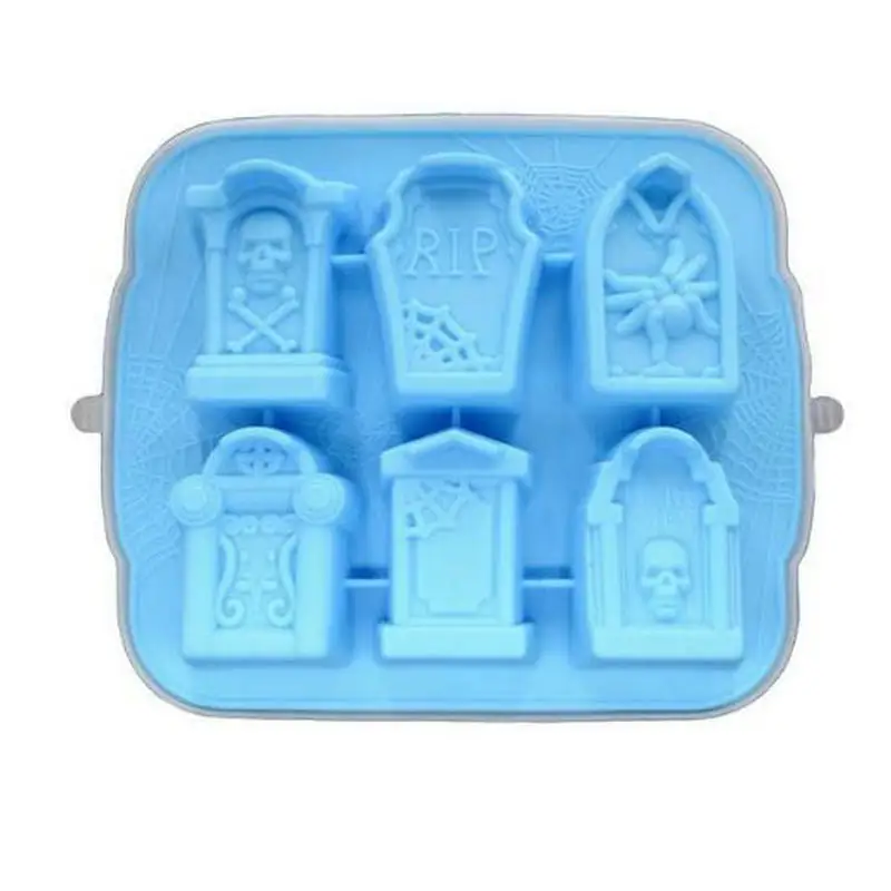 DIY Craft Tombstone Silicone Mold Cabochon Tool Resin Jewelry Art Epoxy Skull Tombstone Spider Molds Halloween Style Decoration
DIY Craft Tombstone Silicone Mold Cabochon Tool Resin Jewelry Art Epoxy Skull Tombstone Spider Molds Halloween Style Decoration