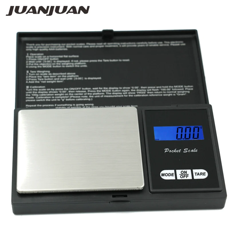 

200g 0.01g Digital Jewelry Scale Electronic LCD Display gold kitchen Weighing Weight Balance Scales with 7 Units