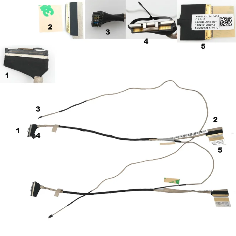 New Laptop Cable for ACER V5-551 V5-551G V5-551-8401 PN:DD0ZRPLC000 Laptop Video Display LED LCD LVDS Flex Cable
New Laptop Cable for ACER V5-551 V5-551G V5-551-8401 PN:DD0ZRPLC000 Laptop Video Display LED LCD LVDS Flex Cable