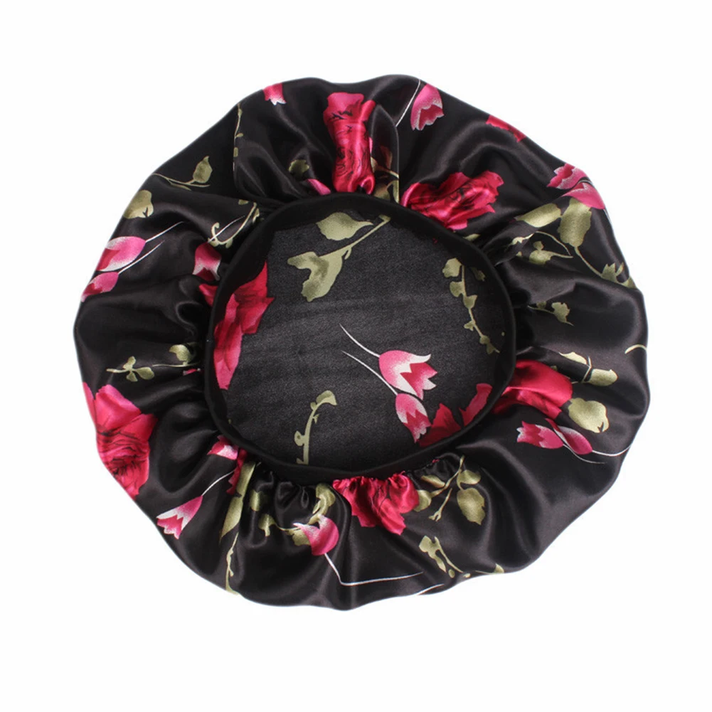 New Women Floral Printed Silk Satin Bonnet Hat Elastic Wide Band Night Sleep Hair Loss Chemo Cap Head Cover Hair Accessories
New Women Floral Printed Silk Satin Bonnet Hat Elastic Wide Band Night Sleep Hair Loss Chemo Cap Head Cover Hair Accessories