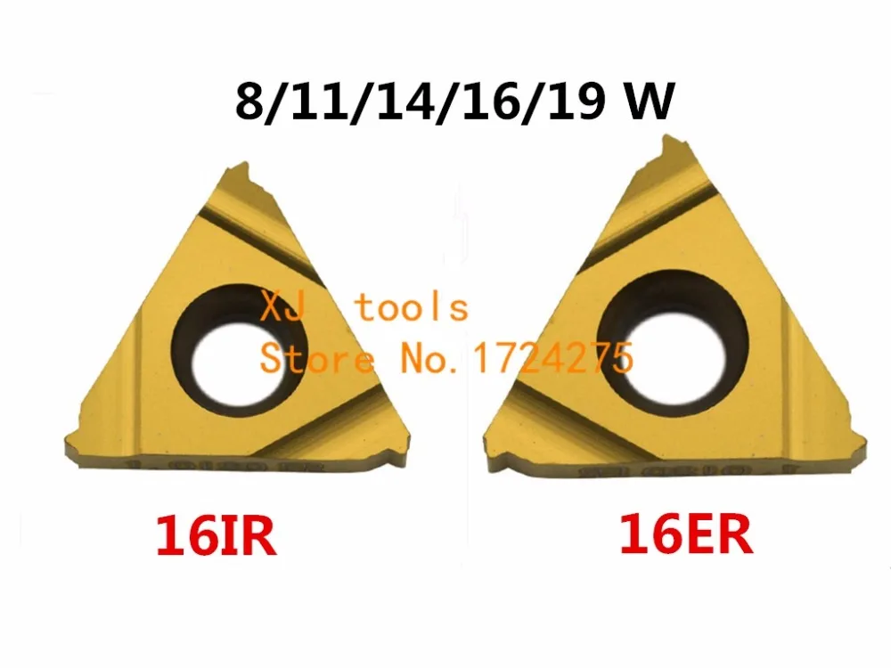 10PCS 16ER 16IR 8/11/14/16/18/19 W, tungsten carbide turning threading insert Whitworth - 55 degree yellow coationg
10PCS 16ER 16IR 8/11/14/16/18/19 W, tungsten carbide turning threading insert Whitworth - 55 degree yellow coationg