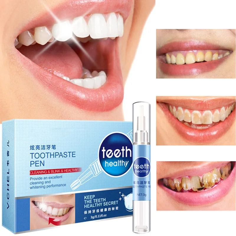 New Teeth Whitening Pen Remove Stains Oral Care Tooth Cleaning Whitener Gel for Men Women HJL2018
New Teeth Whitening Pen Remove Stains Oral Care Tooth Cleaning Whitener Gel for Men Women HJL2018