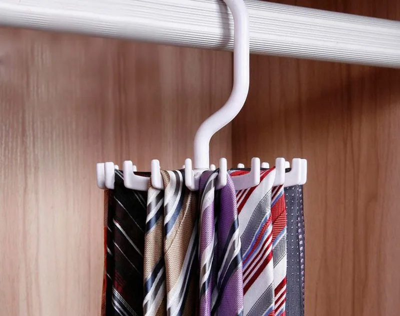 Plastic 20 Hooks 360 Degree Rotating Belt Rack Neck Tie Hanger Space Saving Multifunction Neck Tie Holder Household Accesstories
Plastic 20 Hooks 360 Degree Rotating Belt Rack Neck Tie Hanger Space Saving Multifunction Neck Tie Holder Household Accesstories