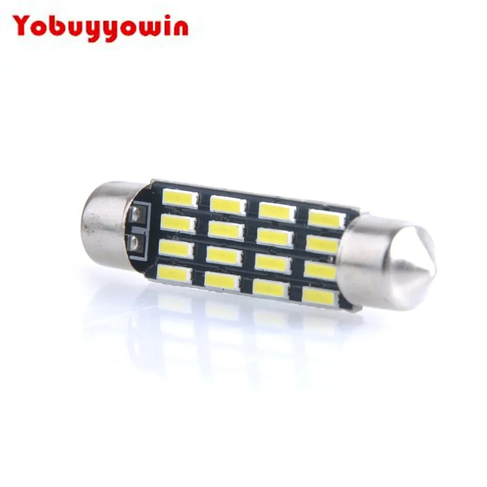Белая Гирлянда 6000k 16SMD 41-42 мм, лампы чистого белого цвета (комплект из 4 шт.)
Белая Гирлянда 6000k 16SMD 41-42 мм, лампы чистого белого цвета (комплект из 4 шт.)