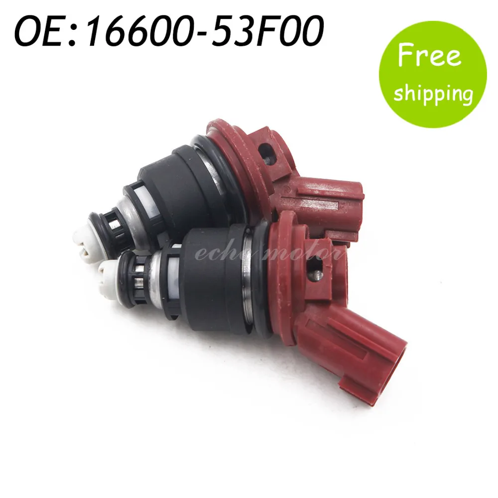 New 2pcs 16600-53F00 Fuel Injector For 1991 1992 1993-1998 1999 Nissan 240SX Altima FJ285 2.4L l4 1660053F00,16600 53F00,FJ285
New 2pcs 16600-53F00 Fuel Injector For 1991 1992 1993-1998 1999 Nissan 240SX Altima FJ285 2.4L l4 1660053F00,16600 53F00,FJ285