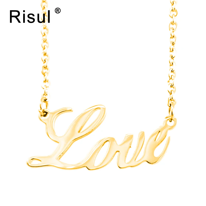 Ожерелье Risul Love для женщин и девушек, зеркальное полированное ожерелье из нержавеющей стали с цепочкой rolo, оптовая продажа, 50 шт.
Ожерелье Risul Love для женщин и девушек, зеркальное полированное ожерелье из нержавеющей стали с цепочкой rolo, оптовая продажа, 50 шт.