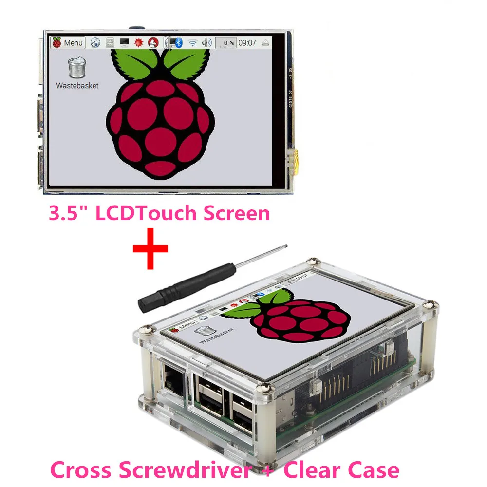 Best Price Original 3.5" LCD TFT Touch Screen Display for Raspberry Pi 2 / Raspberry Pi 3 Model B Board + Acrylic Case +Stylus
Best Price Original 3.5" LCD TFT Touch Screen Display for Raspberry Pi 2 / Raspberry Pi 3 Model B Board + Acrylic Case +Stylus