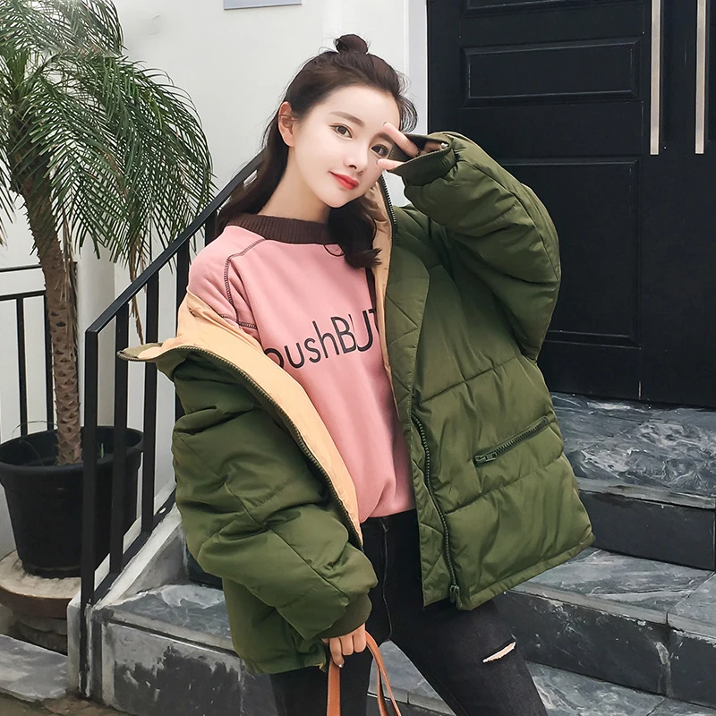 Parkas Women Korean Trendy Fashion Solid Zipper Thicker Winter Womens Simple Hooded Warm Ladies Pockets Parka Short Style Casual
Parkas Women Korean Trendy Fashion Solid Zipper Thicker Winter Womens Simple Hooded Warm Ladies Pockets Parka Short Style Casual