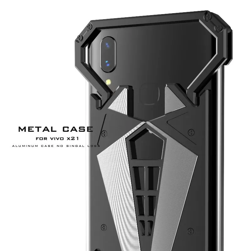 2018 Luxury Cool Case For Vivo X21 Metal Aluminum Alloy Shockproof Armor Cases Cover Anti-knock Fundas Coque
2018 Luxury Cool Case For Vivo X21 Metal Aluminum Alloy Shockproof Armor Cases Cover Anti-knock Fundas Coque