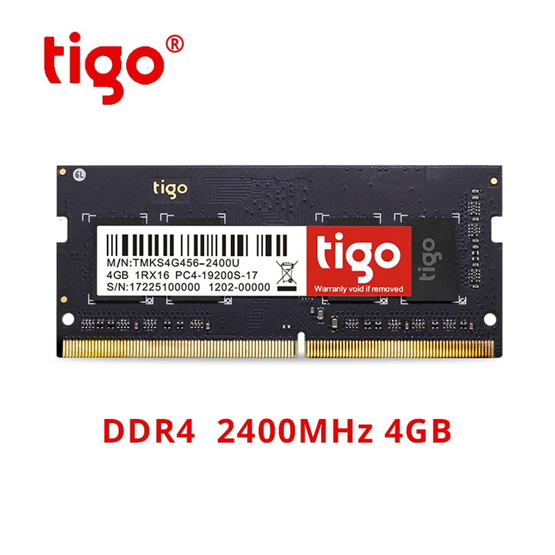 Tigo RAM DDR4 4GB 2400MHz 2666MHz совершенно новый Memoria DDR 4 SoDIMM для ноутбука мини ПК Память