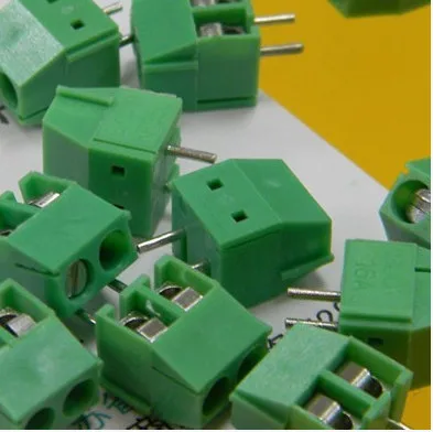 10 шт./лот KF350 2Pin 3.5 мм Шаг печатной платы Клеммная колодка Инструменты для