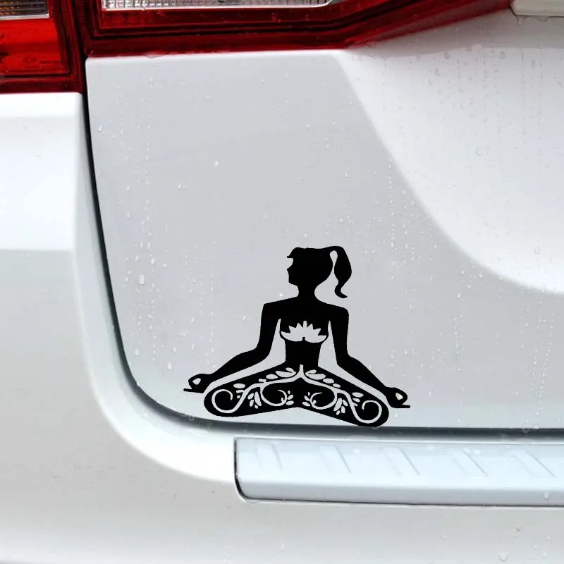 YJZT 12.3*9.7CM Mystery Yoga Elegant Girl Car Sticker Black/Silver Vinyl Decal Fantastic Style High Quality C20-0691
YJZT 12.3*9.7CM Mystery Yoga Elegant Girl Car Sticker Black/Silver Vinyl Decal Fantastic Style High Quality C20-0691
