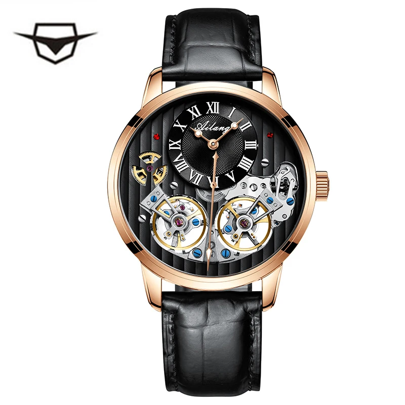 2019 business watch men Automatic Luminous black clock men double Tourbillon waterproof Mechanical watch top brand relogio
2019 business watch men Automatic Luminous black clock men double Tourbillon waterproof Mechanical watch top brand relogio