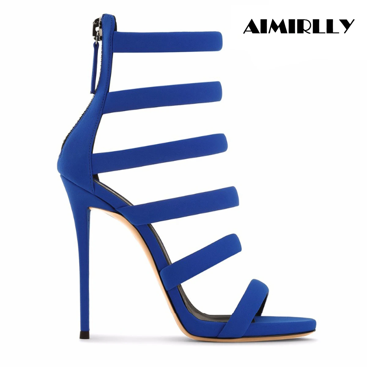 Summer Women Open Toe High Heels Sandals Blue Strappy Back Zipper Cover Heels Ladies Party Dress Shoes Casual Aimirlly
Summer Women Open Toe High Heels Sandals Blue Strappy Back Zipper Cover Heels Ladies Party Dress Shoes Casual Aimirlly