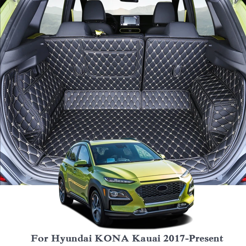 For Hyundai KONA Kauai 2017-Present Car Floor Mat Leather Tray Carpet Cargo Liner Custom Auto Trunk Mat Carpet Internal Mats
For Hyundai KONA Kauai 2017-Present Car Floor Mat Leather Tray Carpet Cargo Liner Custom Auto Trunk Mat Carpet Internal Mats