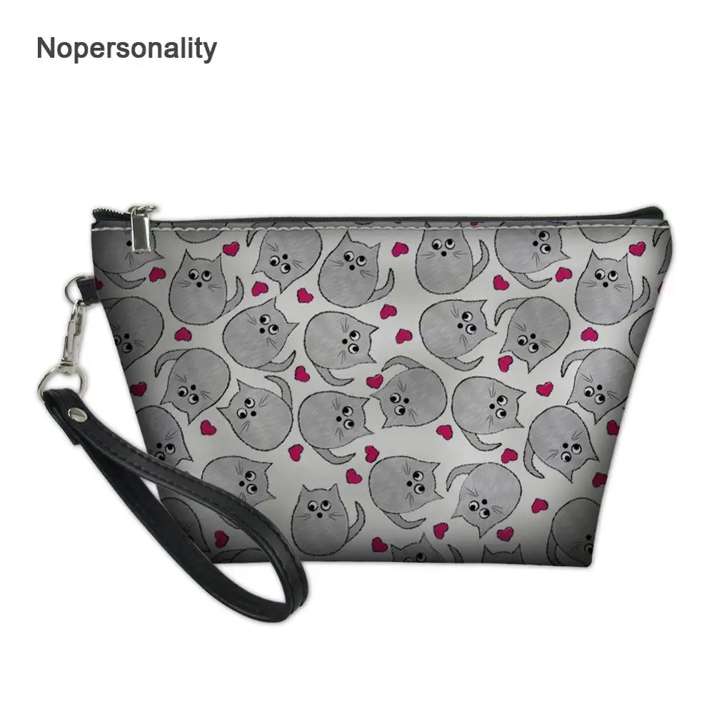 Nopersonality Women Kitty Cat Print Cosmetic Bag Leather Travel Make Up Bag Washing Makeup Bag Toiletry Kit Organizer neceser
Nopersonality Women Kitty Cat Print Cosmetic Bag Leather Travel Make Up Bag Washing Makeup Bag Toiletry Kit Organizer neceser