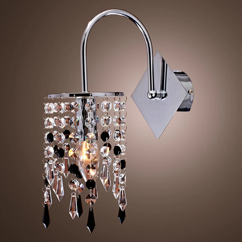 Contemporary K9 Crystal Wall Lights Living Room Restaurant Bedroom Bedside Lamp Stairs Hallway Light Fixtures Wall Sconces WL193
Contemporary K9 Crystal Wall Lights Living Room Restaurant Bedroom Bedside Lamp Stairs Hallway Light Fixtures Wall Sconces WL193