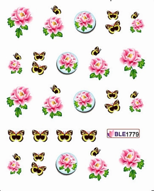 11 PACK/ LOT WATER DECAL NAIL ART NAIL STICKER FLOWER BUTTERFLY LILY-OF-THE-VALLEY BLE1775-1785
11 PACK/ LOT WATER DECAL NAIL ART NAIL STICKER FLOWER BUTTERFLY LILY-OF-THE-VALLEY BLE1775-1785