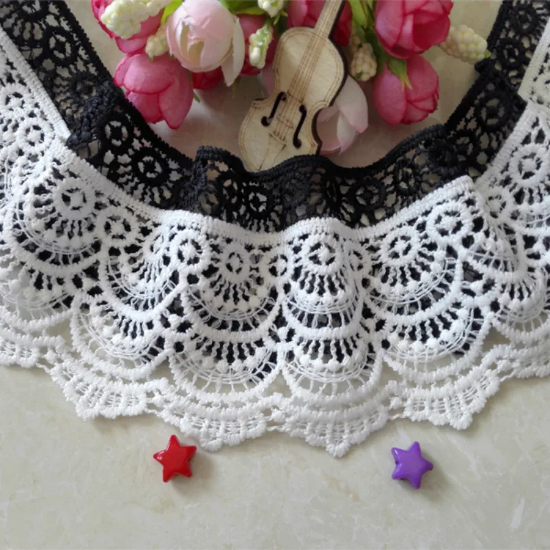 1meter 6cm Water soluble milk silk ribbon hollow lace trim fabric for Sewing Bridal Wedding dress Crafts
1meter 6cm Water soluble milk silk ribbon hollow lace trim fabric for Sewing Bridal Wedding dress Crafts