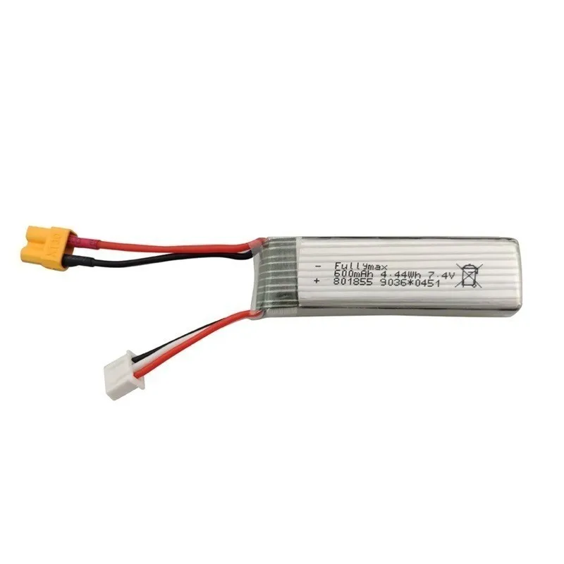 7.4V 600mAh Lipo Battery For XK K130 RC Six-way Brushless Aileron Helicopter Spare Parts Accessories 2s Drone Battery 801855
7.4V 600mAh Lipo Battery For XK K130 RC Six-way Brushless Aileron Helicopter Spare Parts Accessories 2s Drone Battery 801855