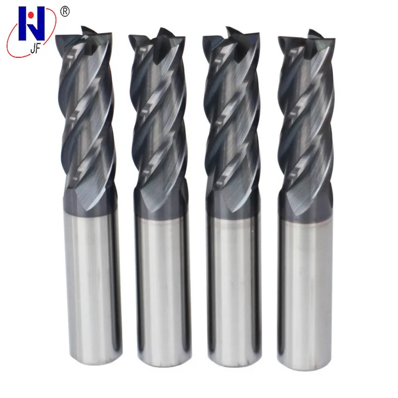 JF 9mm 9x25x10x75 Solid Carbide 4 Flutes End Mills 50HRC TiAlCrN Coated Endmills Flat Square
JF 9mm 9x25x10x75 Solid Carbide 4 Flutes End Mills 50HRC TiAlCrN Coated Endmills Flat Square