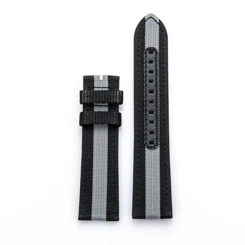 New Applicable AR leather strap high-grade nylon ribbon strap 22 mm 316L stainless steel
New Applicable AR leather strap high-grade nylon ribbon strap 22 mm 316L stainless steel