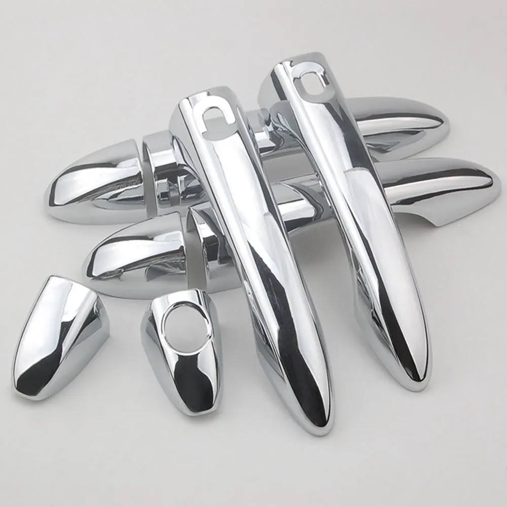 BBQ@FUKA 8PCS Chrome Car Outside Door Handle Trim Cover Moulding For Jeep Compass 2017 2018 Car Exterior Accessories Styling
BBQ@FUKA 8PCS Chrome Car Outside Door Handle Trim Cover Moulding For Jeep Compass 2017 2018 Car Exterior Accessories Styling