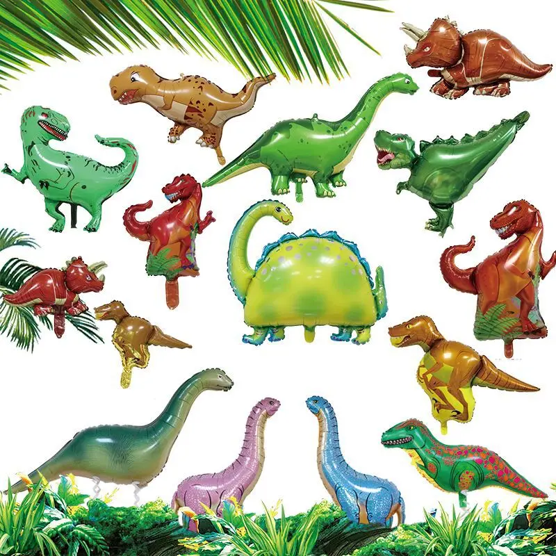 Party green dinosaur Foil Balloon Birthday party decoration Kids Toy Inflate helium Ballon animal zoo theme decorate ball
Party green dinosaur Foil Balloon Birthday party decoration Kids Toy Inflate helium Ballon animal zoo theme decorate ball