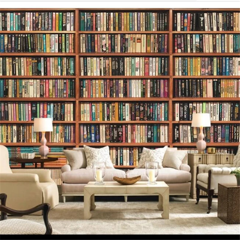 wellyu Custom wallpaper papel de parede 3d European 3D stereo library TV background wall wall papers home decor wallpaper 3d
wellyu Custom wallpaper papel de parede 3d European 3D stereo library TV background wall wall papers home decor wallpaper 3d