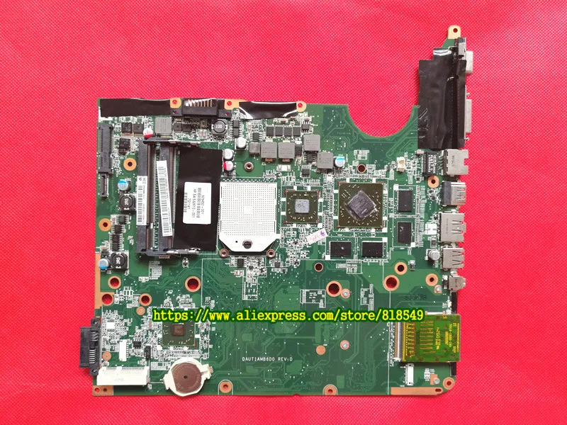 509450 001 подходит для HP PAVILION DV6 1000 серии Материнская плата ноутбука DAUT1AMB6D0 REV:D 100%