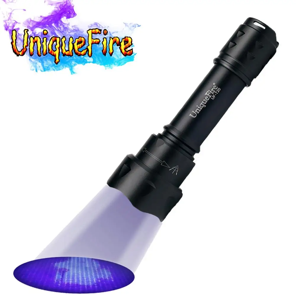 UniqueFire T20 УФ 365 нм Ультрафиолетовый фонарь со светодиодной подсветкой обнаруживает искусственные деньги, пятна скорпионы, Постельные клопы, ...
UniqueFire T20 УФ 365 нм Ультрафиолетовый фонарь со светодиодной подсветкой обнаруживает искусственные деньги, пятна скорпионы, Постельные клопы, ...