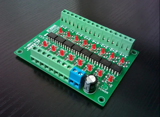 8-channel high-speed optocoupler isolation board PLC signal signal conversion board Differential transfer collector sensor
8-channel high-speed optocoupler isolation board PLC signal signal conversion board Differential transfer collector sensor