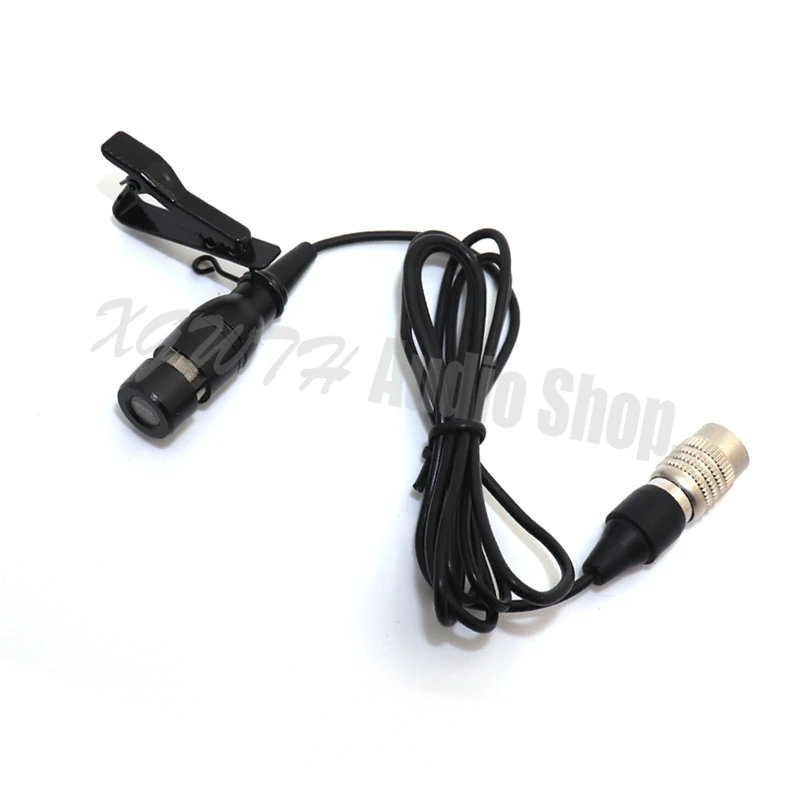 Lavalier Lapel Clip-on Unidirectional Hypercardioid Condenser Conference Microphone Mic For Audio Technica Wireless Hirose 4 Pin
Lavalier Lapel Clip-on Unidirectional Hypercardioid Condenser Conference Microphone Mic For Audio Technica Wireless Hirose 4 Pin