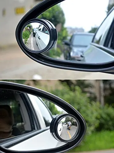 Круглое выпуклое Автомобильное зеркало заднего вида с углом обзора 2021 градусов