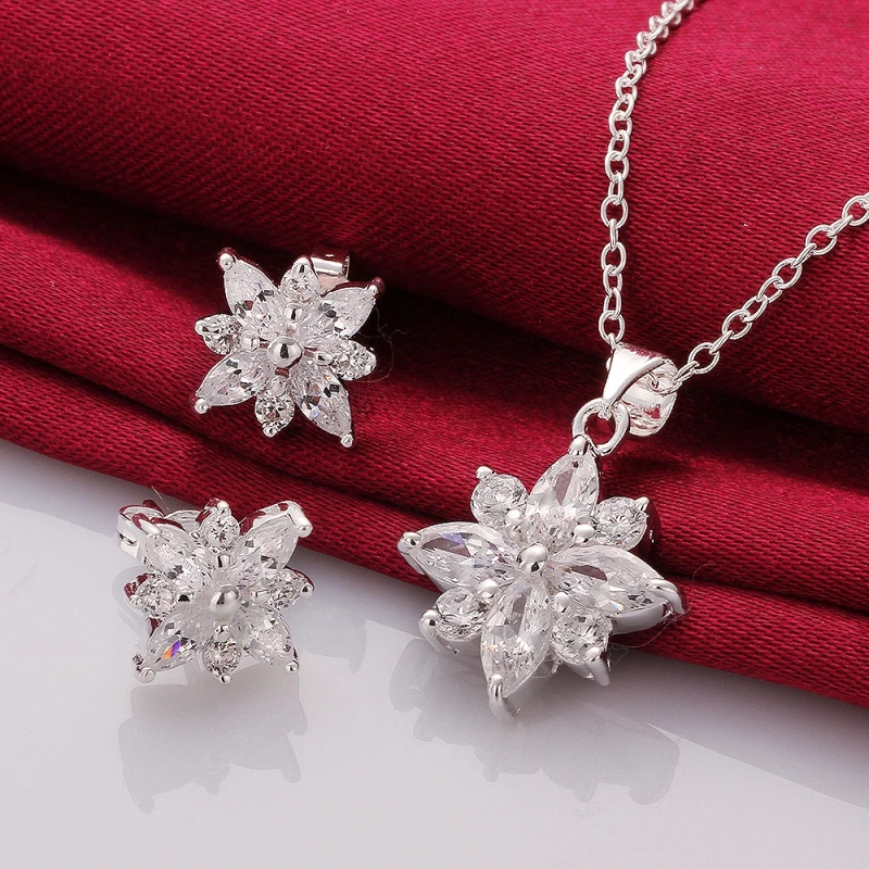 Garilina Fashion Jewelry Silver Color White Cubic Zirconia Pendant Earrings Jewelry Sets For Women Women's Fashion 2021 S2017
Garilina Fashion Jewelry Silver Color White Cubic Zirconia Pendant Earrings Jewelry Sets For Women Women's Fashion 2021 S2017