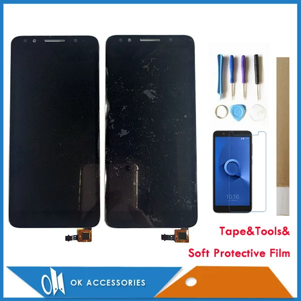Сенсорный ЖК-экран 5,3 дюйма, для Alcatel 1X 5059D 5059A 5059I 5059X 5059Y OT5059, черно-белый
Сенсорный ЖК-экран 5,3 дюйма, для Alcatel 1X 5059D 5059A 5059I 5059X 5059Y OT5059, черно-белый