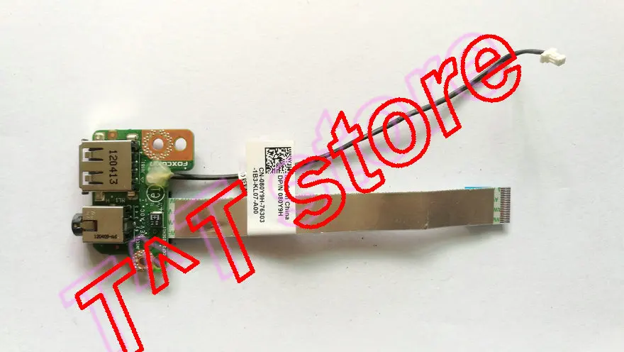 original E5420 USB Audio Port Board Flex Cable 80Y9H 080Y9H test good free shipping
original E5420 USB Audio Port Board Flex Cable 80Y9H 080Y9H test good free shipping