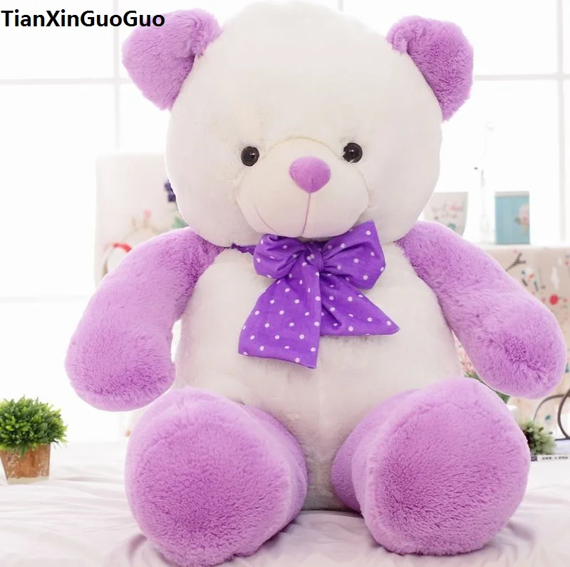 light purple teddy bear plush toy large 60cm bear doll soft throw pillow toy Christmas gift b2799
light purple teddy bear plush toy large 60cm bear doll soft throw pillow toy Christmas gift b2799